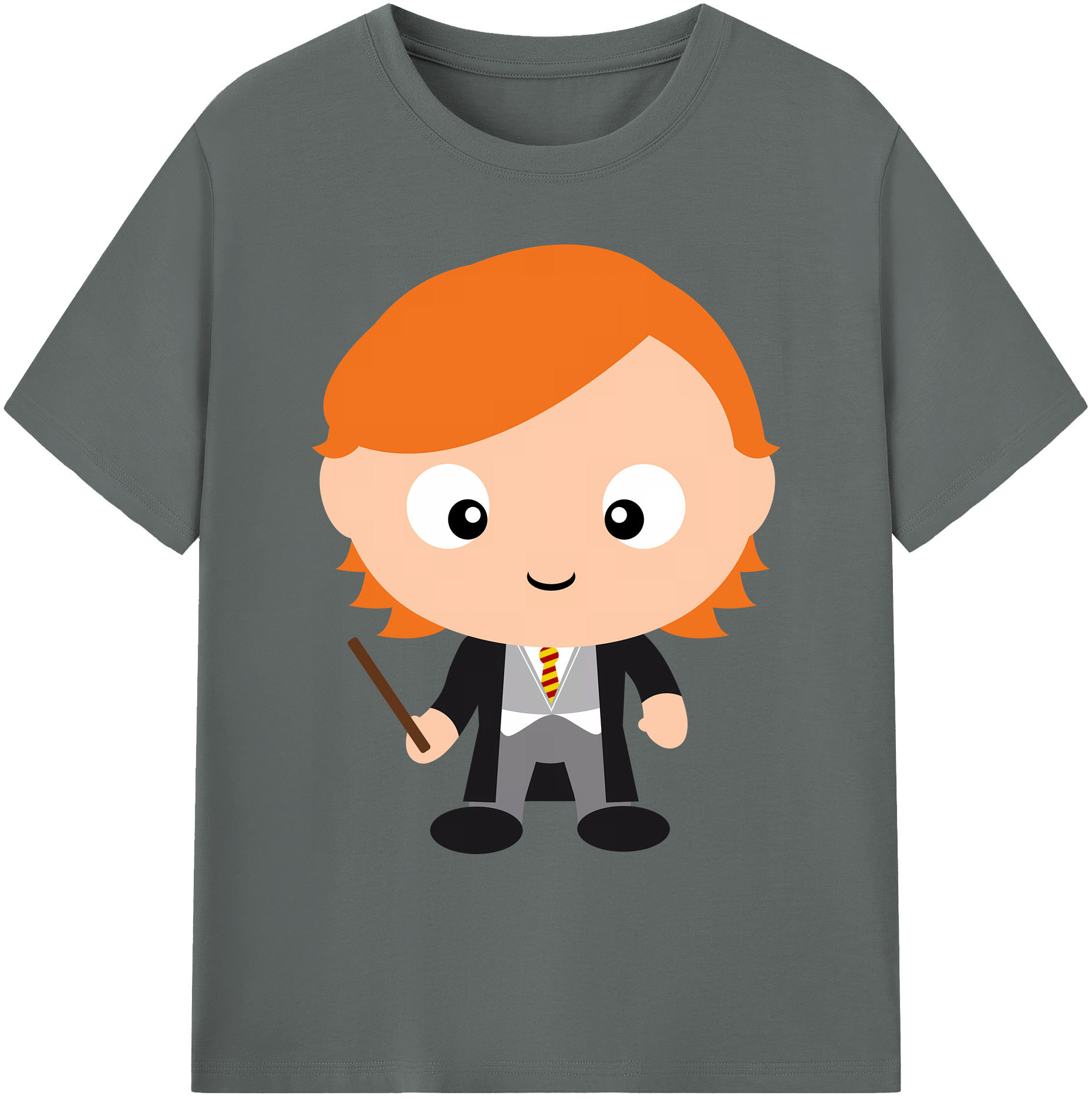 （画像用） Harry Potter ハリー・ポッターシリーズ 綿100％ メンズ半袖Tシャツ｜肌触りやわらか＆通気性